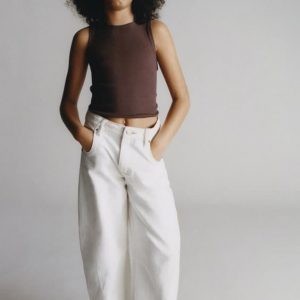 Débardeur basique en coton biologique Débardeur basique en coton biologique