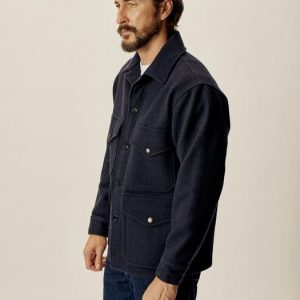 Manteau multipoche en coton épais