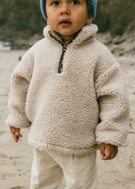 Sweat zippé doublé moumoute Sweat zippé doublé moumoute